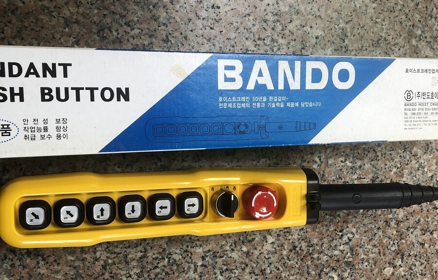 Tay bấm điều khiển cho 2 palang - hãng BANDO