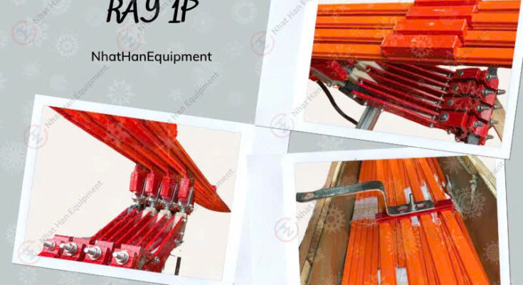RAY ĐIỆN 1P 100A LÕI NHÔM BỌC NHỰA