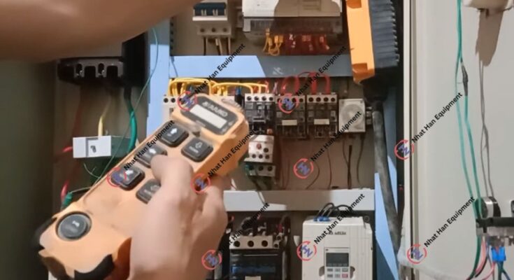 Sửa chữa điều khiển cầu trục