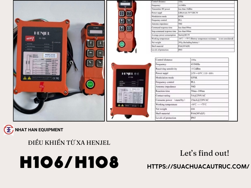 ĐIỀU KHIỂN CẦU TRỤC HENJEL