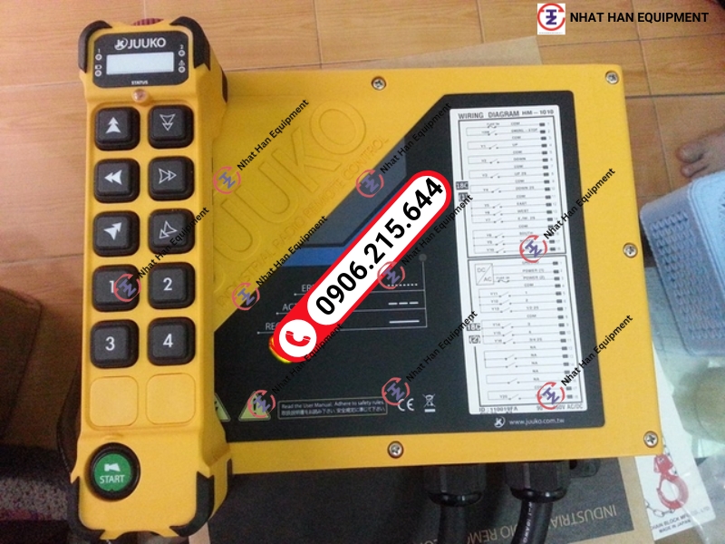 ĐIỂU KHIỂN CẦU TRỤC JUUKO K1000