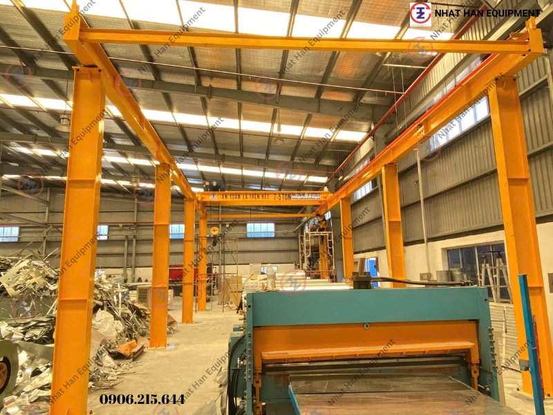 LẮP ĐẶT CẦU TRỤC