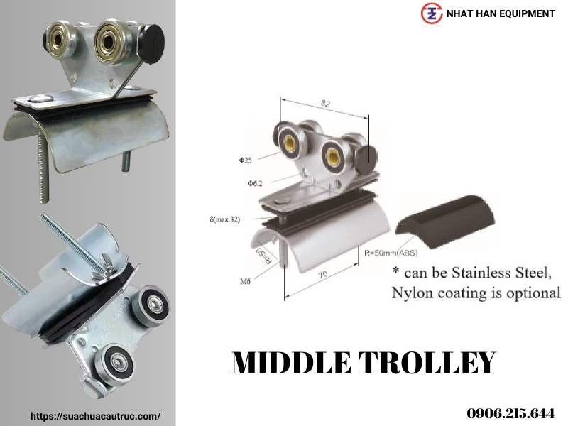 CON TRƯỢT - MIDDLE TROLLEY