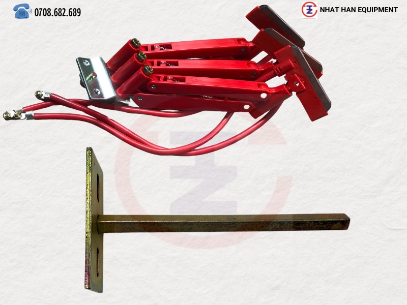 CHỔI RAY ĐIỆN MÀU ĐỎ