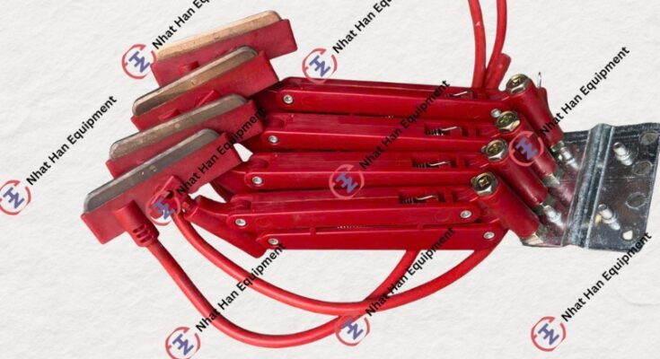 TAY LẤY ĐIỆN CẦU TRỤC 4P