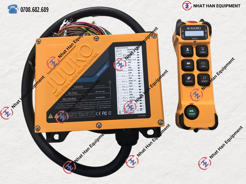 Điều khiển cầu trục juuko K602 hai tốc độ